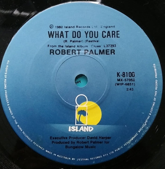 Robert Palmer : Looking For Clues (7", Single)