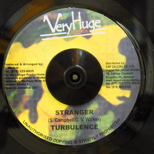 Turbulence (4) : Stranger (7")