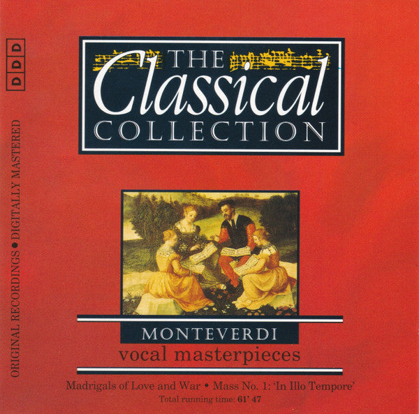 Claudio Monteverdi : Vocal Masterpieces (CD, Comp)