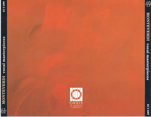 Claudio Monteverdi : Vocal Masterpieces (CD, Comp)