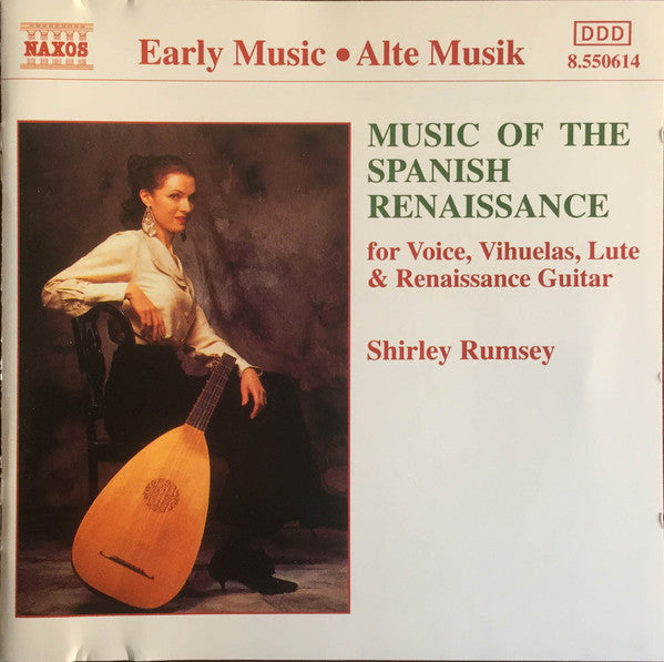Shirley Rumsey : Music Of The Spanish Renaissance (CD, Album)