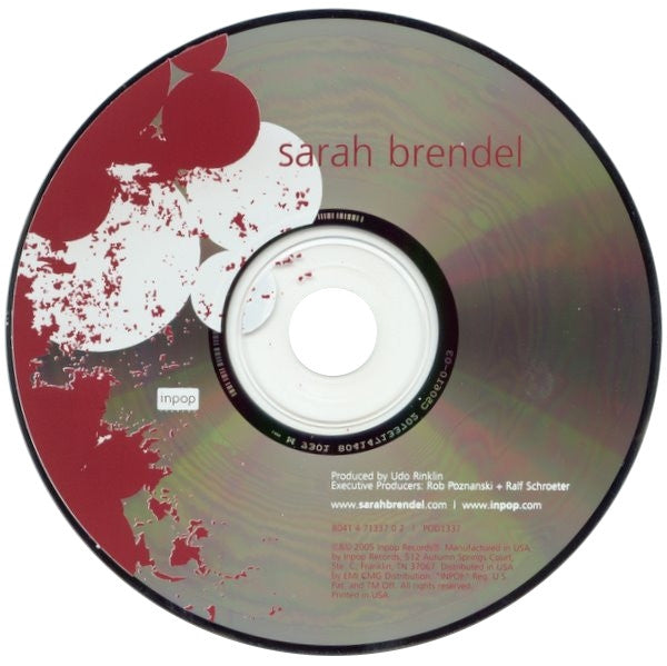 Sarah Brendel : Sarah Brendel (CD, Album, Enh)