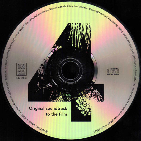 Sayaka Shoji, Niki Vasilakis, Cho-Liang Lin, Pekka Kuusisto : 4 - The Soundtrack (CD)