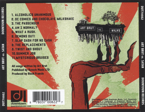 Art Brut : Art Brut Vs. Satan (CD, Album)