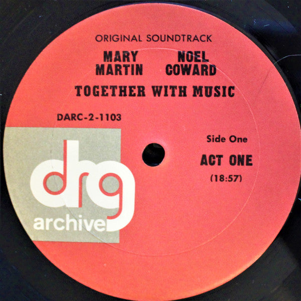 Mary Martin, Noël Coward : Together With Music (Original Television Soundtrack) (2xLP, Album, Gat)