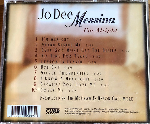 Jo Dee Messina : I'm Alright (CD, Album)