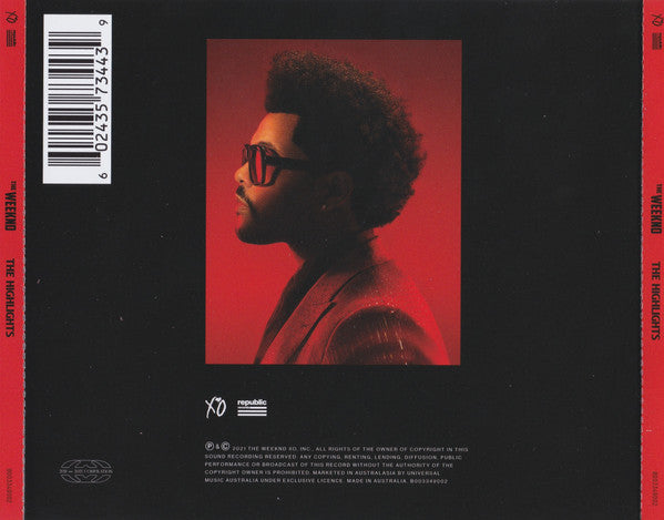 The Weeknd : The Highlights (CD, Comp, Exp)