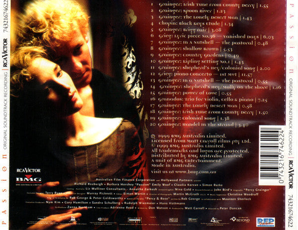 David Stanhope : Passion (CD)