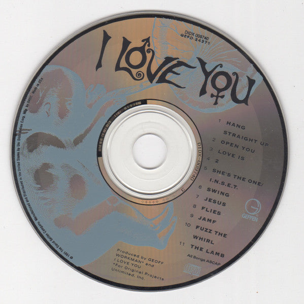 I Love You (4) : I Love You (CD, Album)