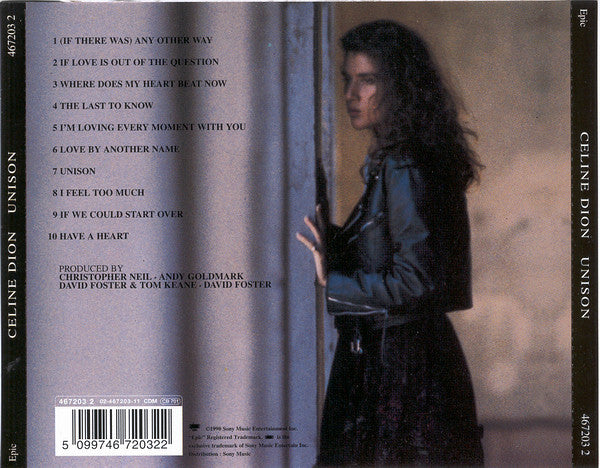 Céline Dion : Unison (CD, Album, RE)