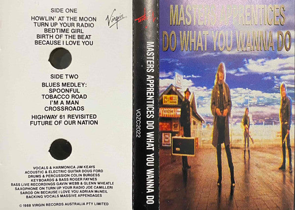 Masters Apprentices* : Do What You Wanna Do (Cass, Album)