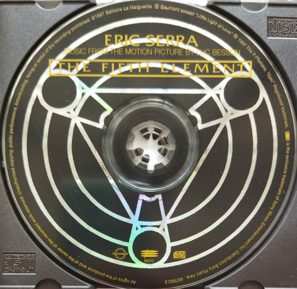 Eric Serra : The Fifth Element (Music From The Motion Picture By Luc Besson) (CD, Album)