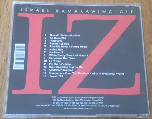 Israel Kamakawiwo'ole : Facing Future (CD, Album, RE)