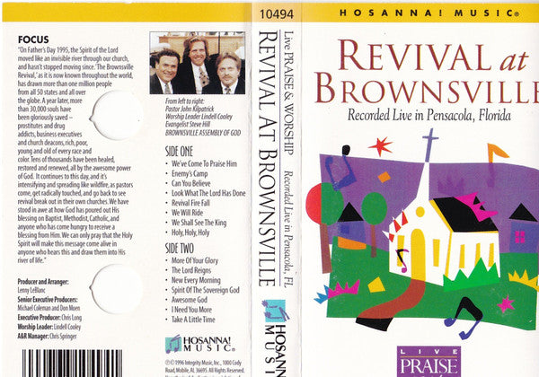 Lindell Cooley : Revival At Brownsville (Cass)