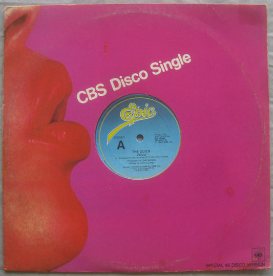 The Quick : Zulu (12", Single)
