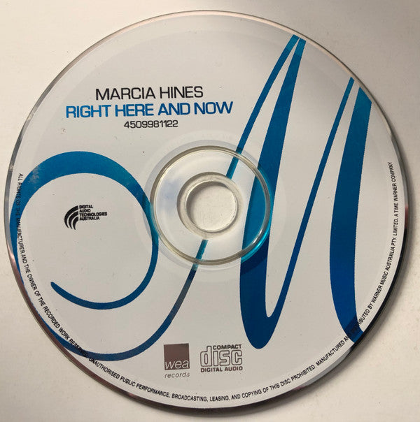 Marcia Hines : Right Here And Now (CD, Album)