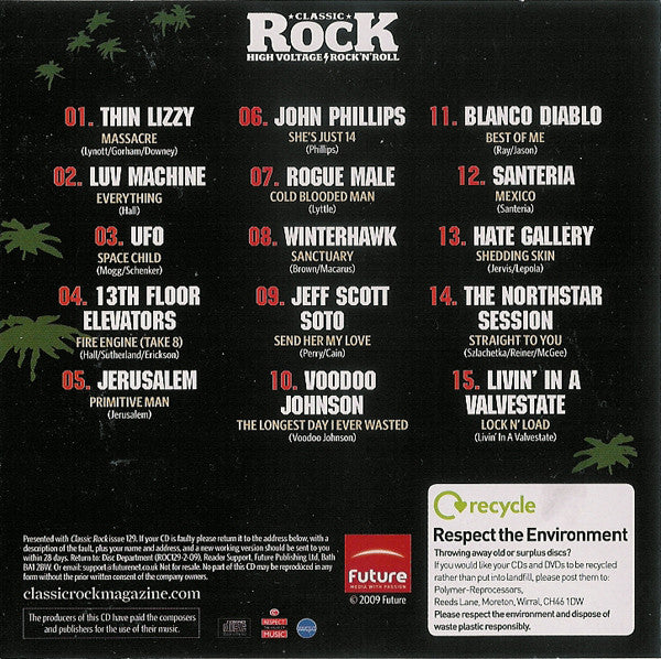 Various : Classic Rock Presents: Lost Tracks (CD, Comp)
