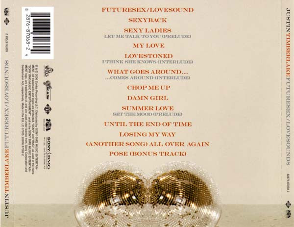 Justin Timberlake : Futuresex/Lovesounds (CD, Album, S/Edition)