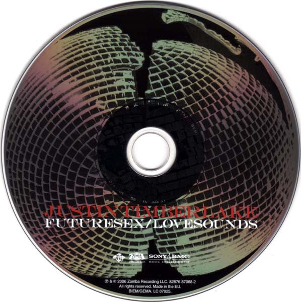 Justin Timberlake : Futuresex/Lovesounds (CD, Album, S/Edition)