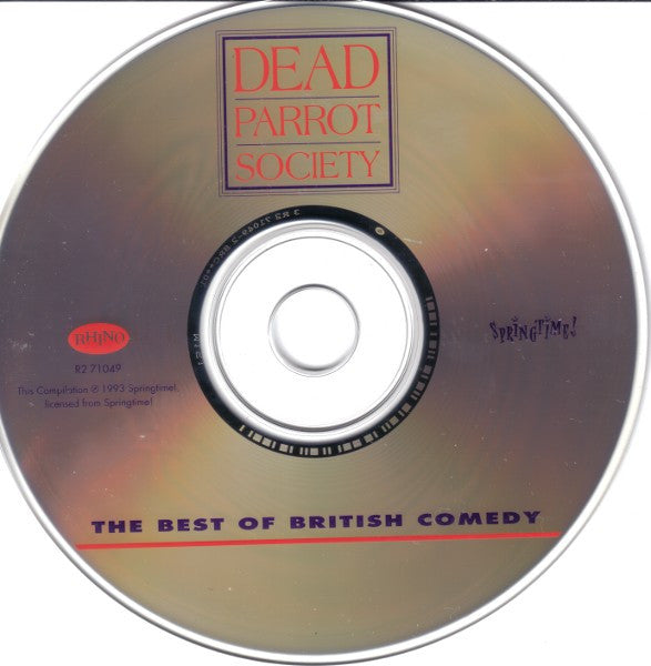 Various : Dead Parrot Society: The Best Of British Comedy (CD, Comp)