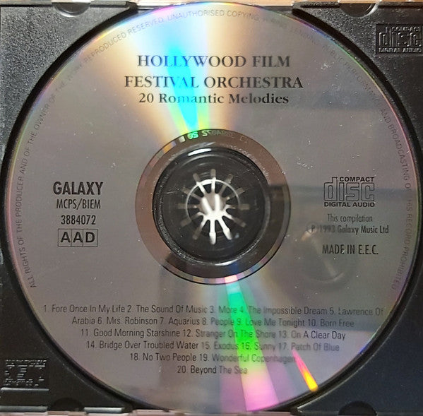 Hollywood Filmfestival Orchestra* : 20 Romantic Melodies (CD, Comp)