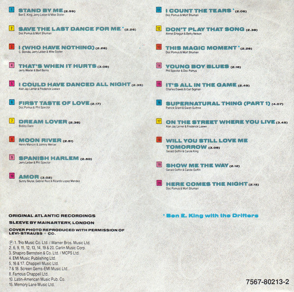 Ben E. King : Stand By Me (The Ultimate Collection) (CD, Comp, RE)