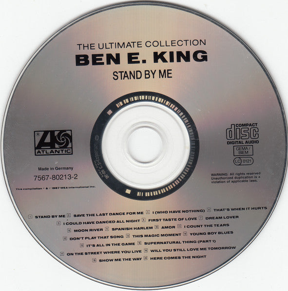 Ben E. King : Stand By Me (The Ultimate Collection) (CD, Comp, RE)