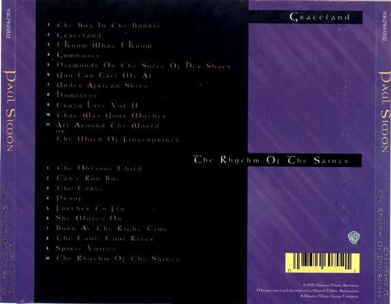 Paul Simon : Graceland & The Rhythm Of The Saints (CD, Album, RE + CD, Album, RE + Comp)
