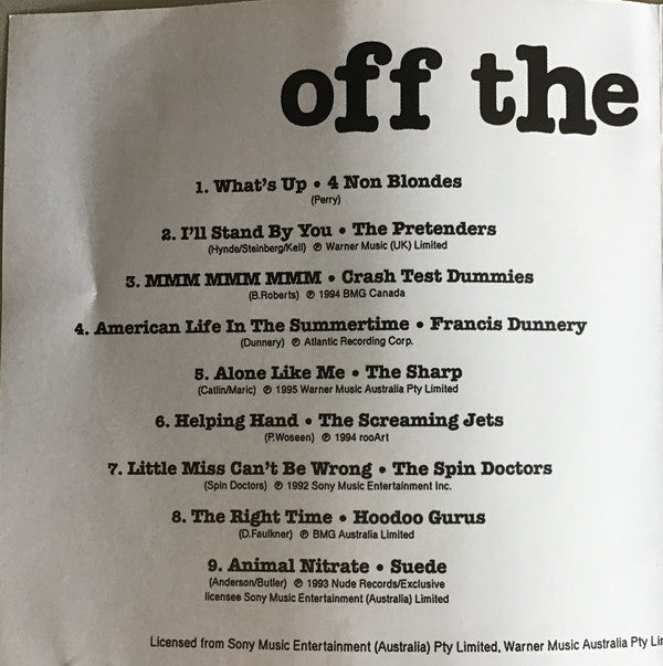 Various : Off The Leash - 18 dog-gone angry trax (CD, Comp)