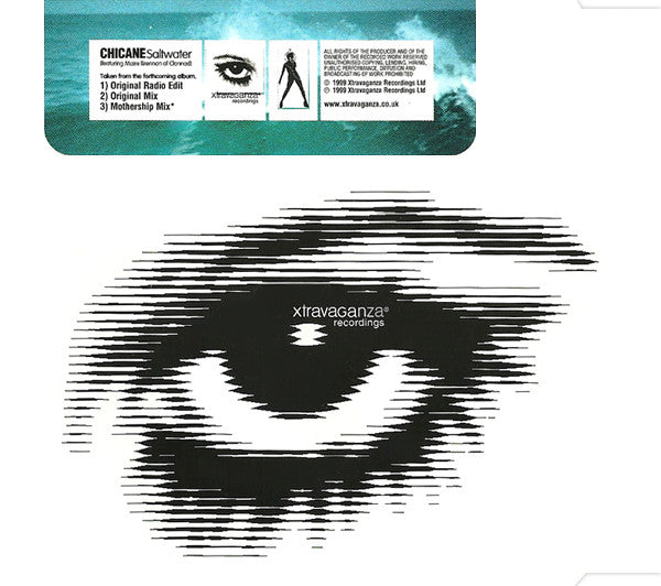Chicane Featuring Maire Brennan : Saltwater (CD, Maxi)