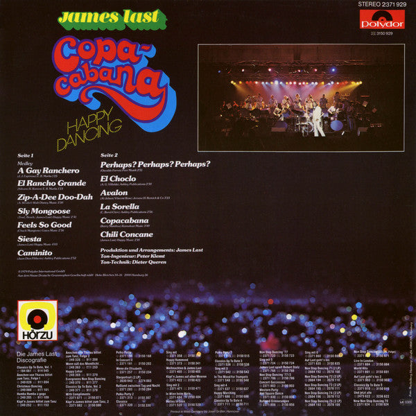 James Last : Copacabana Happy Dancing (LP, Album)