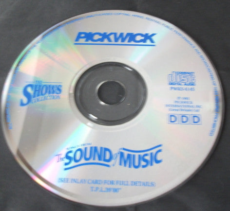 The West End Orchestra Conducted By  Matthew Freeman (3) - Starring: Denis Quilley, Liz Robertson, Linda Hibberd - Also Featuring The Master Singers : The Songs From The Sound Of Music (CD, Album, DIS)