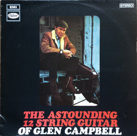 Glen Campbell : The Astounding 12-String Guitar Of Glen Campbell (LP, Album, RE, gre)