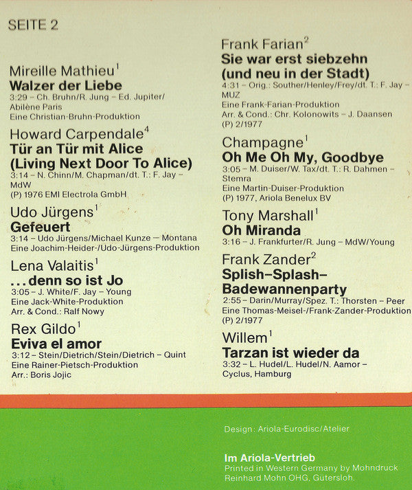 Various : Die Neue Super 20 (LP, Comp)