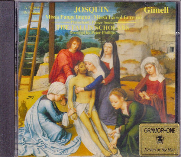 Josquin* - The Tallis Scholars, Peter Phillips (2) : Missa Pange Lingua ∙ Missa La Sol Fa Re Mi ∙ Plainchant: Pange Lingua (CD)