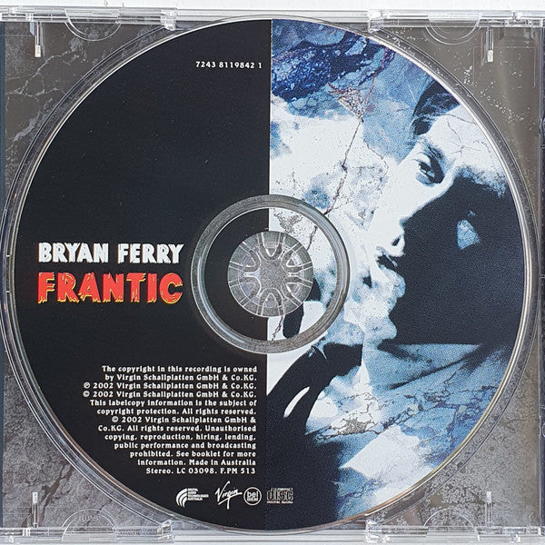 Bryan Ferry : Frantic (CD, Album)