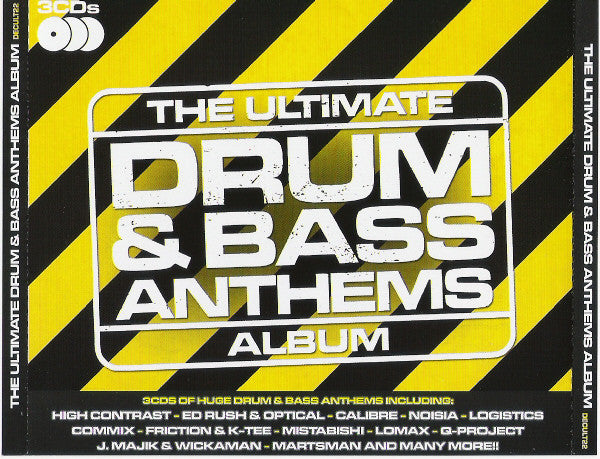 Various : The Ultimate Drum & Bass Anthems Album (3xCD, Comp)