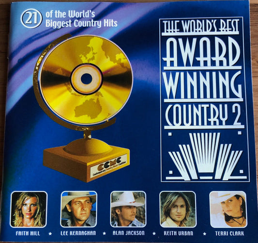 Various : The World's Best Award Winning Country 2 (CD, Comp)