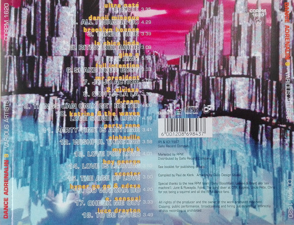 Various : Dance Adrenalin 9 (CD, Comp)