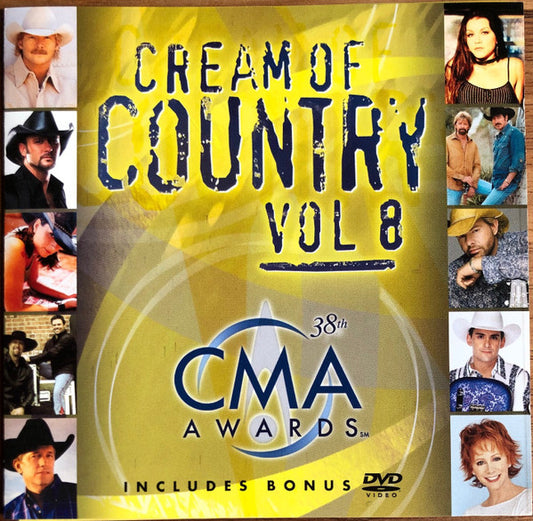 Various : Cream Of Country Vol 8 - 38th CMA Awards (CD, Comp + DVD-V, Comp, PAL, All)