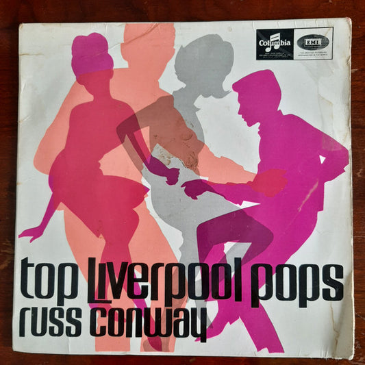 Russ Conway : Top Liverpool Pops (7", EP)