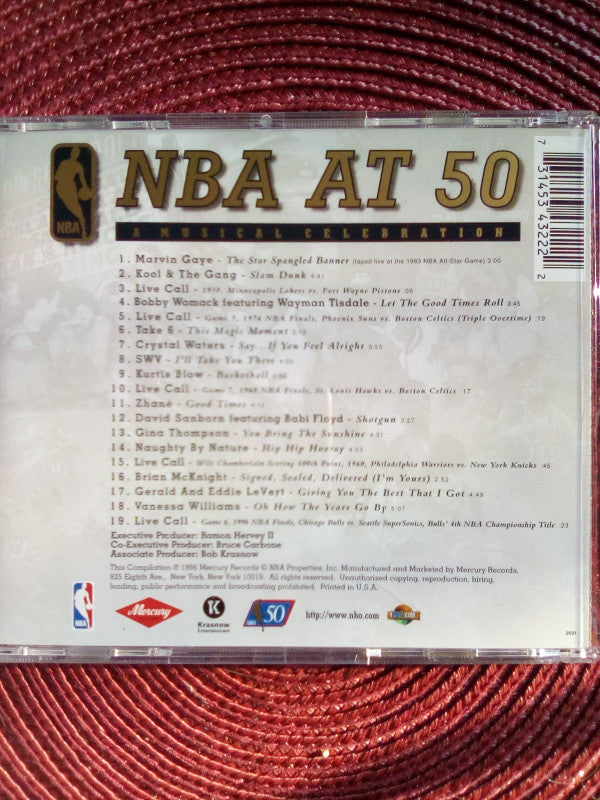 Various : NBA At 50 A Musical Celebration (CD, Comp)
