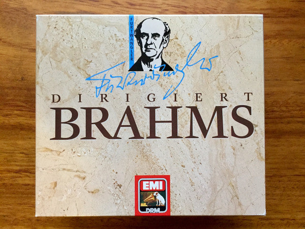 Johannes Brahms / Wilhelm Furtwängler, Yehudi Menuhin, Willi Boskovsky : Furtwängler Dirigiert Brahms (Box, Comp + 6xCD, Mono, RM)