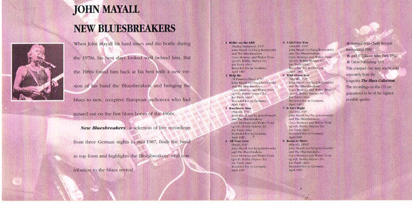 John Mayall : New Bluesbreakers (CD, Album, RE)