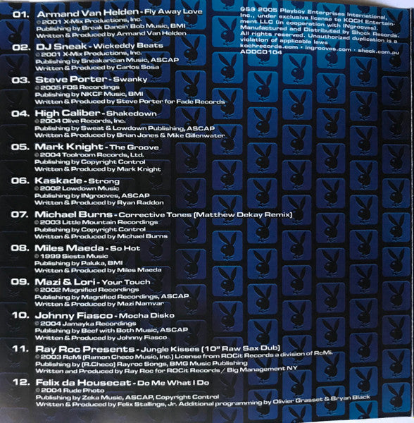 Felix Da Housecat : Playboy: The Mansion (CD, Mixed)