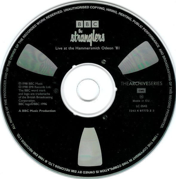 The Stranglers : Live At The Hammersmith Odeon '81 (CD, Album, M/Print)