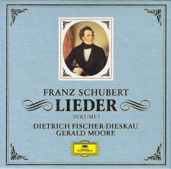 Franz Schubert - Dietrich Fischer-Dieskau, Gerald Moore : Lieder Volume I (9xCD, RE, RM + Box, Comp, 9 P)