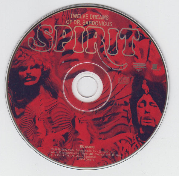 Spirit (8) : Twelve Dreams Of Dr. Sardonicus (CD, Album, Mono, RE, RM)