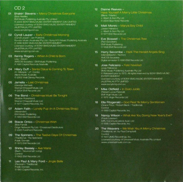 Various : Best Ever Christmas Mix 2 (2xCD, Comp)