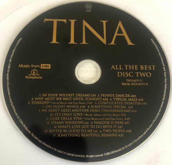 Tina Turner : All The Best (2xCD, Comp, RM)